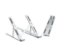 Supporto PC Portatile - Porta PC con Base Pieghevole, Angolazione Regolabile - PC Stand in Alluminio - per Notebook e Laptop con Schermo da 10-15.6"