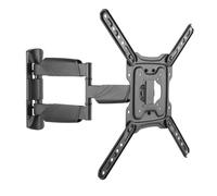 Ewent Ew1525 Ultra Sottile Staffa per Il Montaggio a Parete della TV, Nero/Antracite
