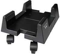 Ewent Supporto CPU con Rotelle Regolabile, Base Universale per PC Desktop Gaming e Ufficio, 4 Ruote con Freno, Anti Polvere, Salvaspazio, Struttura Robusta fino a 8kgo