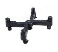 Ewent Supporto Regolabile per CPU con Ruote, Larghezza Fino a 25 cm, Capacità di Carico 25 kg, con Ruote Blocabili, Colore Nero - EW1292