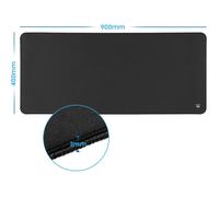 Ewent Tappetino per Mouse XXL, MousePad Rettangolare 900x400x3mm in Poliestere (
