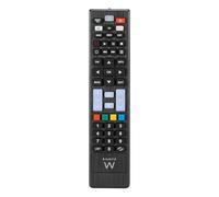 Ewent Telecomando Universale Smart TV per LG Samsung Sony Hisense TCL, Pronto all’Uso senza Programmazione, Tasti Streaming Net TV e Smart Video, Batterie Incluse, Sostitutivo Completo