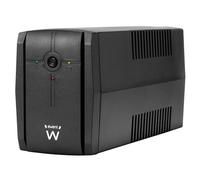 Ewent UPS Gruppo di continuità, Potenza 780VA (390W) 250V, Protezione da Sovratensioni,Sbalzi Corrente e Blackout, Autonomia 10 min, 2 prese Schuko EU, AVR Line Interactive per PC, Modem, Console