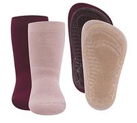 EWERS 2-pack Uni Stopper Socks SoftStep, calzini con suola antiscivolo per ragazzi e ragazze, calzini con suola in gomma, MADE IN GERMANY, 2 paia di calzini antiscivolo per bambini, taglia 19-20
