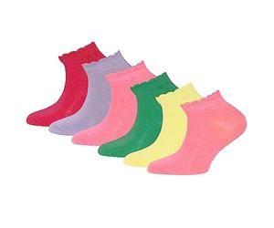 EWERS 6er Pack Uni Sneaker Calzini Unisex - Bambini e ragazzi