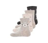 EWERS Calzino beige / nero Bambini EWERS 18-19 beige / nero