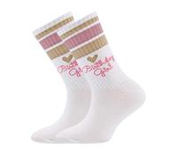 EWERS Calzino 'Birthday Girl' oro / rosé / bianco Bambini EWERS 23-26 oro / rosé / bianco