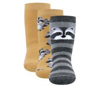EWERS Calzino camello / grigio / grigio sfumato Bambini EWERS 21,5 camello / grigio / grigio sfumato