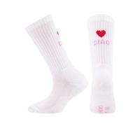 EWERS Calzino 'Ciao Amore' rosa / rosso / bianco Bambini EWERS 23-26