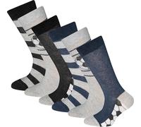 EWERS Calzino grigio / greige / nero / bianco Bambini EWERS 23-26 grigio / greige / nero / bianco
