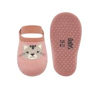 EWERS Calzino 'Katze' grigio chiaro / rosé / nero Bambini EWERS 19-22 grigio chiaro / rosé / nero