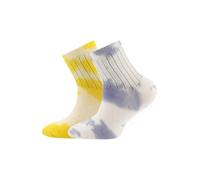 EWERS Calzino limone / lilla scuro / bianco Bambini EWERS 35-38 limone / lilla scuro / bianco