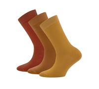 EWERS Calzino marrone chiaro / miele / rosso arancione Bambini EWERS 23-26 marrone chiaro / miele / rosso arancione