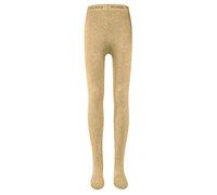 EWERS Collant per neonati e bambini per ragazze e ragazzi, Made in Europe, Collant in cotone tinta unita Basic, oro scuro, 170-176