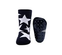 EWERS Stoppersocks stelle, calzini antiscivolo con suola in gomma per bambini e bambine, con, MADE IN GERMANY, 1 paio di calzini antiscivolo per bambini, taglia 19-20