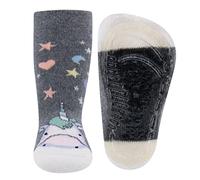 EWERS Stoppersocks Unicorn, calzini antiscivolo per bambine, con suola in gomma, MADE IN GERMANY, 1 paio di calzini antiscivolo per bambini, taglia 31-34