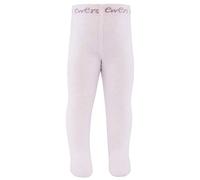 EWERS THERMO Collant per neonati e bambini per ragazze e ragazzi, Made in Europa, interno in spugna di peluche collant in cotone, tinta unita basic, bianco, 74