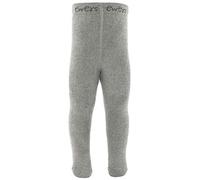 EWERS THERMO Collant per neonati e bambini per ragazze e ragazzi, Made in Europa, interno in spugna di peluche collant in cotone, tinta unita basic, Maglione Grigio Mel, 74