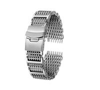 ewgrkba Cinturino in acciaio inossidabile compatibile con Hamilton Kaki Aviation Field Jazz Series Superando la velocità del vento e Flying Metal Wachband 20 22 mm(3114 silver,20mm)