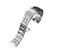 ewgrkba Cinturino In Acciaio Pregiato Compatibile Con Casio Limited Edition Edifice Series Ef-550 Arc Mouth, Cinturino In Acciaio Da Uomo, 22 Mm(Silver)