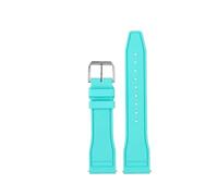 ewgrkba Cinturino in fluorogomma a sgancio rapido compatibile con cinturino for orologio IWC Big Pilot Portofino TOP 171820 cinturino in gomma 20 21 22(Mint Green SK pin,Width 20mm)