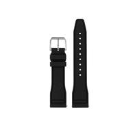 ewgrkba Cinturino in fluorogomma a sgancio rapido compatibile con cinturino for orologio IWC Big Pilot Portofino TOP 171820 cinturino in gomma 20 21 22(Black SK pin,Width 20mm)