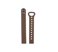 ewgrkba Cinturino in pelle compatibile con l'orologio Lily 2 Girls da 14 mm Lily2 Instagram Style, fibbia ad anello alla moda, catena for orologio in pelle bovina(Coffee)