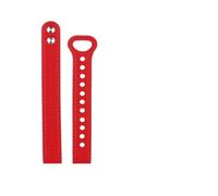ewgrkba Cinturino in pelle compatibile con l'orologio Lily 2 Girls da 14 mm Lily2 Instagram Style, fibbia ad anello alla moda, catena for orologio in pelle bovina(Red)