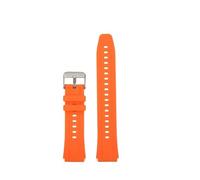 ewgrkba Cinturino morbido a sgancio rapido AE 1200 compatibile con Casio AE-1200 AE-1300 A158 A159 SGW-300/400 W218h cinturino in silicone da 18 mm(Orange-steel)