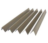 EWH - Barre Flavorizer per Weber Genesis S310, E310 / S320, E320 / S330, E330 - Pannello di Controllo Montato lateralmente - Fino all'anno di Costruzione 2010, in Acciaio Inox 1.4301,