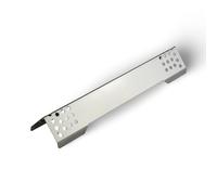 EWH Copertura della fiamma per barbecue a gas Rösle Videro G2 & G2-S, G3 & G3-S, G4 & G4-S, G6 & G6-S, solido acciaio inox 1.4301 (402 x 77 x 54 mm)