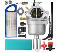 Ewillownm Compatibile con 799727 Carburatore per Briggs & Stratton 799727 698620 794572 14HP 15HP 16HP 17HP 17.5 HP 18HP Motori Intek Trattorino rasaerba Nikki Carb
