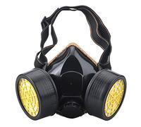 Ewolee Maschera respiratoria, maschera antigas Hlab contro gas, vapori e particelle, maschera industriale con filtro a doppia aria