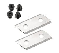 EWORK Lame di ricambio per trituratore elettrico per legno EK-DT8401, confezione da 2