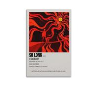 EWQEIQUW So Long by James Marriott, poster decorativo da parete su tela, vintage, decorazione estetica per soggiorno, camera da letto, 30 x 45 cm, senza cornice