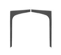 EWQPHLS Adesivo for rivestimento interno del telaio dell'estrattore della maniglia della portiera posteriore, modifica compatibile con Nissan Altima 2013 2018 in fibra di carbonio(Black Carbon)