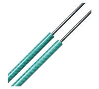 EWQPHLS Barre di supporto for bagagliaio compatibili con Nissan AD Y11 Van/Wagon 1999-2008, 2 ammortizzatori for portellone posteriore con molla(Green Carbon Fiber)
