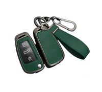 EWQPHLS Custodia for chiave auto compatibile con Chery ARRIZO7 E3 E5 A3 A5 Tiggo 2 3 5 3X Fulwin2 Eastar 2 3 pulsanti, accessori for cover senza chiave in lega di zinco(Green)