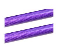 EWQPHLS Supporto ammortizzatore compatibile con Nissan Fuga Y50 2004-2009, cofano anteriore, pistone in fibra di carbonio, cilindro di supporto, barra ammortizzatore(Purple Carbon Fiber)
