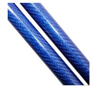 EWQPHLS Supporto ammortizzatore compatibile con Nissan Fuga Y50 2004-2009, cofano anteriore, pistone in fibra di carbonio, cilindro di supporto, barra ammortizzatore(Blue Carbon Fiber)