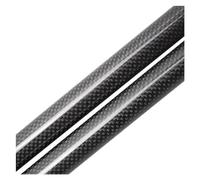 EWQPHLS Supporto ammortizzatore compatibile con Nissan Fuga Y50 2004-2009, cofano anteriore, pistone in fibra di carbonio, cilindro di supporto, barra ammortizzatore(Black Carbon Fiber)