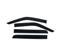 EWQPHLS Visiera for finestrino laterale Weathershield compatibile con F150 SuperCrew XL XLT 2015 2016 2017 2018 2019 2020 2021 2022 2023 2024 Protezione solare e antipioggia
