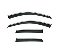 EWQPHLS Visiera parasole for finestrino auto compatibile con Audi A3 Hatchback Audi A3 Sportback Shine Deflettori laterali Striscia Ventvisor(2014-2020 Bright Bar)