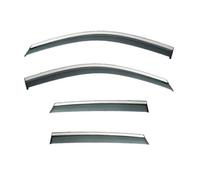EWQPHLS Visiera parasole for finestrino auto compatibile con Audi A3 Hatchback Audi A3 Sportback Shine Deflettori laterali Striscia Ventvisor(2021 bright bar)