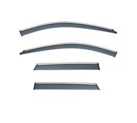 EWQPHLS Visiera parasole for finestrino auto compatibile con Audi A3 Hatchback Audi A3 Sportback Shine Deflettori laterali Striscia Ventvisor(2004-2012 Bright Bar)