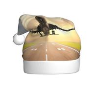 EWQrtyy Aeroplano Stampa Incontri Comunità Cappelli di Natale Per Unisex Adulti Donne Uomini Spettacoli Palcoscenici Gioia