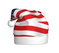 EWQrtyy Bandiera americana Stampa Patriottica Incontri Comunità Cappelli di Natale Per Unisex Adulti Donne Uomini Spettacoli Palcoscenici Gioia di vacanza