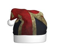 EWQrtyy Bandiera Britannica Stampa Incontri Comunità Cappelli di Natale Per Unisex Adulti Donne Uomini Spettacoli Palcoscenici Gioia