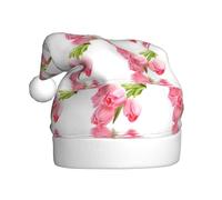 EWQrtyy Bella Rosa Stampa Floreale Incontri Comunità Cappelli di Natale Per Unisex Adulti Donne Uomini Spettacoli Palcoscenici Festa Gioia