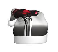 EWQrtyy Bicchiere di vino Stampa Comunità Incontri Cappelli di Natale Per Unisex Adulti Donne Uomini Spettacoli di Palcoscenico Gioia